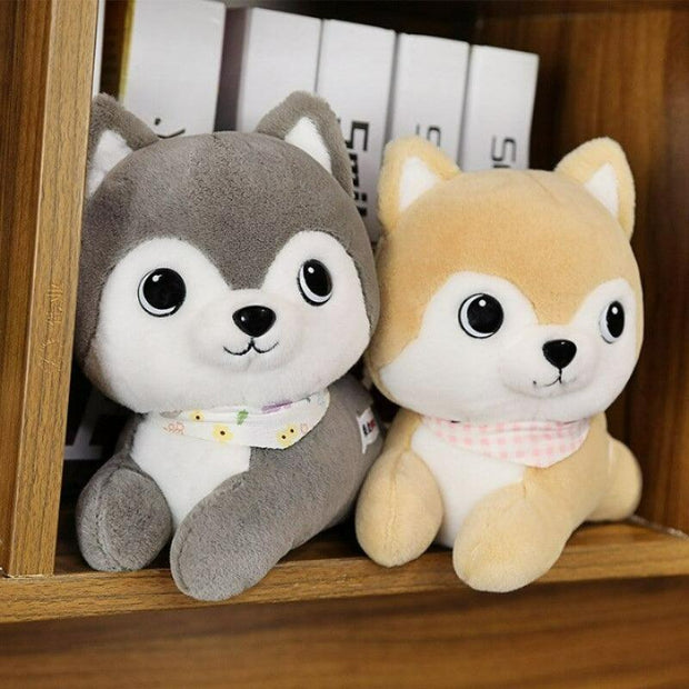 Shiba Inu Plush Toys Realistic Stuffed Dogs For All Ages
