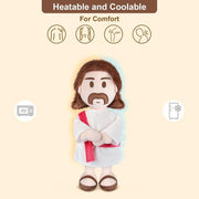 Microwavable And Coolable Jesus Plush Multi Use Gift